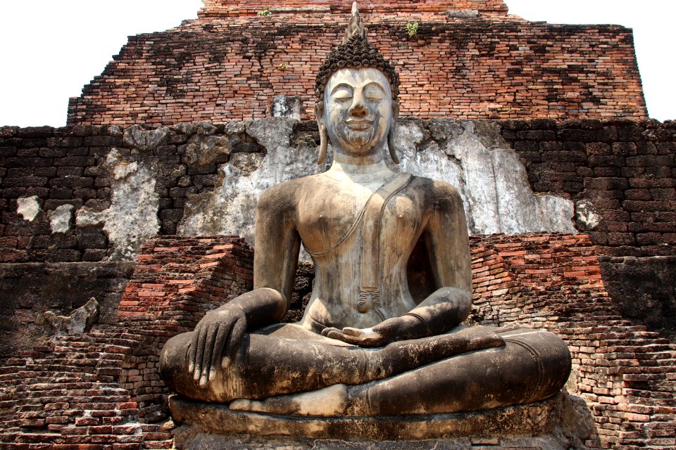 13th Century Thai City of Sukhothai Wat Chana Songkhram, Sukhothai Historical Park (46912089404)