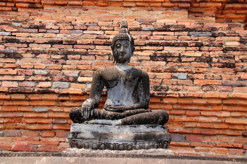 13th Century Thai City of Sukhothai Wat Chana Songkhram, Sukhothai Historical Park (32693776687)