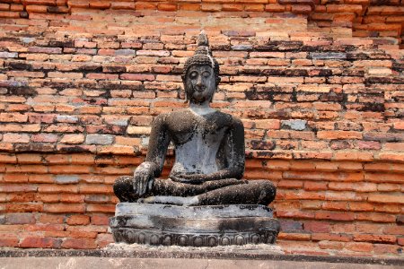 13th Century Thai City of Sukhothai Wat Chana Songkhram, Sukhothai Historical Park (32693776687)