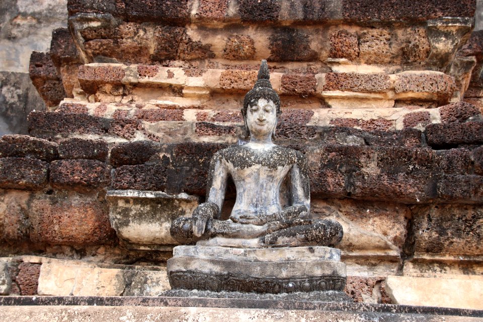 13th Century Thai City of Sukhothai Wat Chana Songkhram, Sukhothai Historical Park (32693780877)