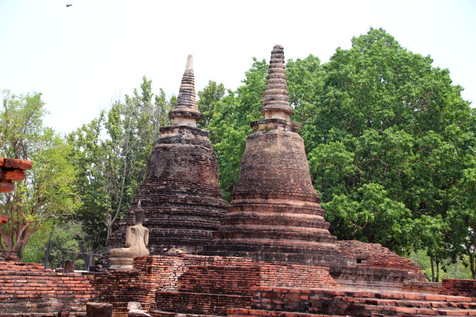 13th Century Thai City of Sukhothai Wat Chana Songkhram, Sukhothai Historical Park (47636396431)