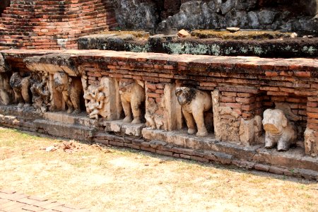 13th Century Thai City of Sukhothai Wat Chana Songkhram, Sukhothai Historical Park (46912091234)