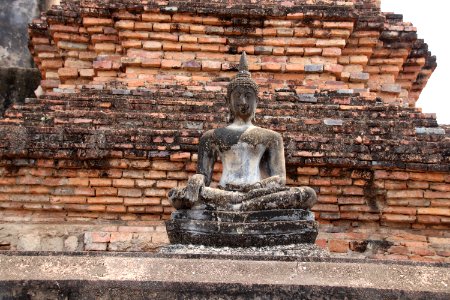 13th Century Thai City of Sukhothai Wat Chana Songkhram, Sukhothai Historical Park (46912100274)