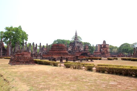 13th Century Thai City of Sukhothai Wat Chana Songkhram, Sukhothai Historical Park (47583438162)