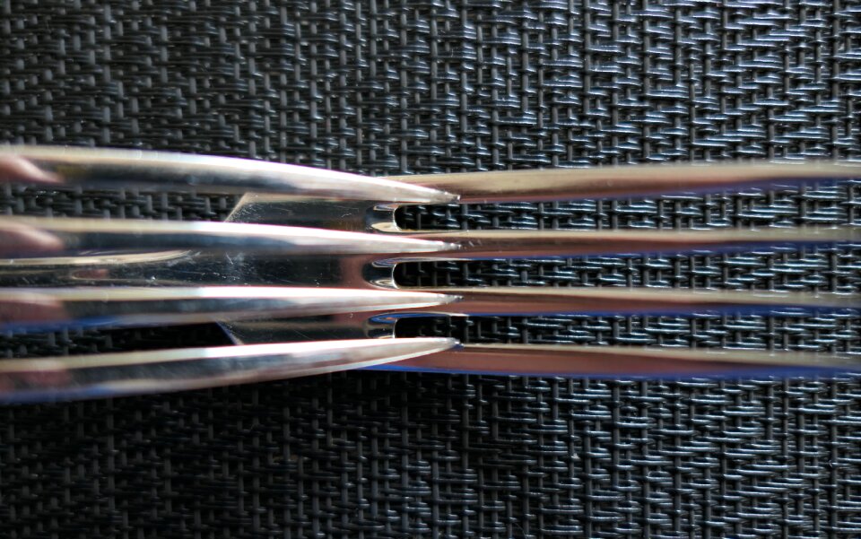Esswerkzeug metal metal fork