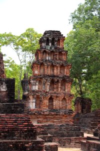 13th Century Thai City of Sukhothai Wat Chana Songkhram, Sukhothai Historical Park (32693771627)