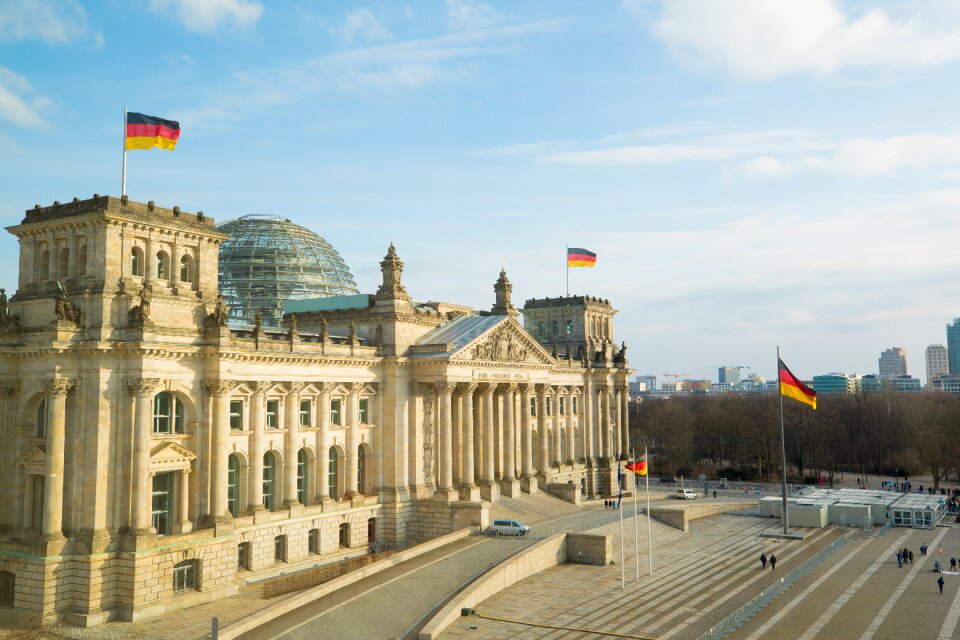 Sky building reichstag