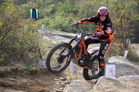 Motorsport jump competition