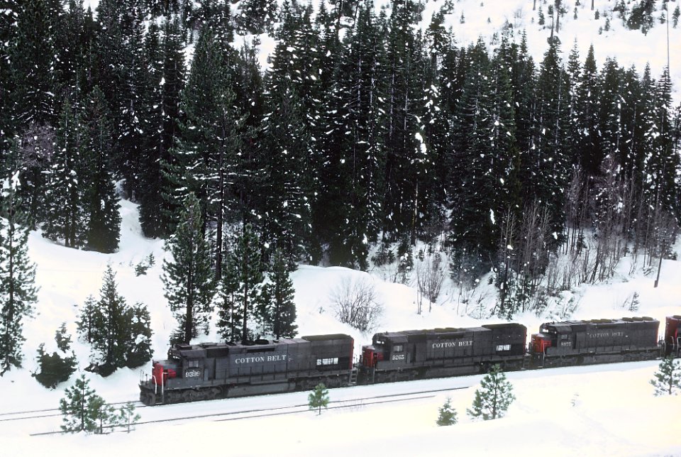 4 of Southern Pacific Trains in the Snow (32738022380)