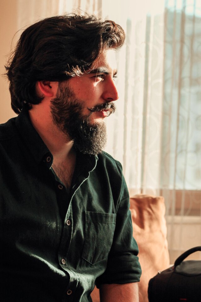 Male beard mustache