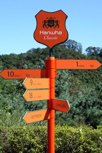 Golf course golf players milestone