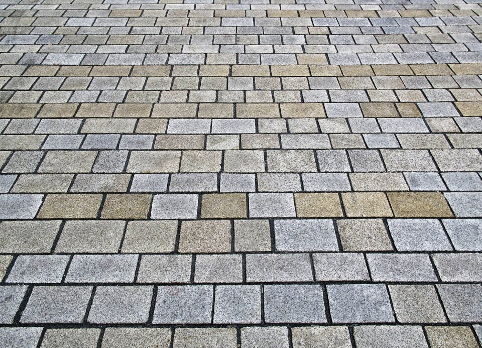 Paved background natural stone