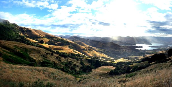 Akaroa from Hilltop. NZ (33278991958)