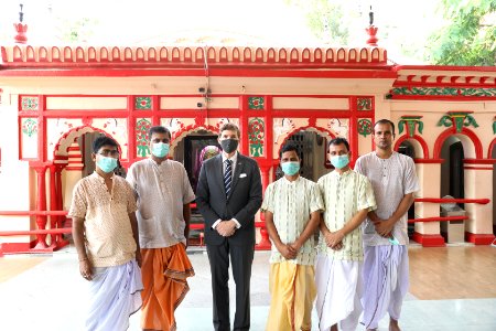 Ambassador Earl Miller visited Temple, Mosque, and Church (51688146243)