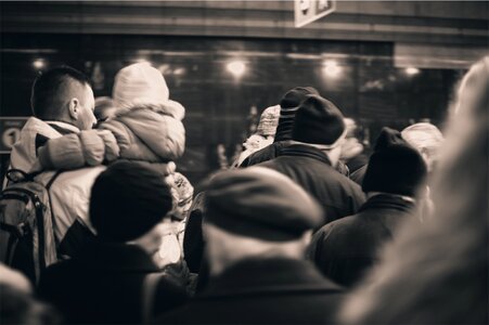 Winter coats hats