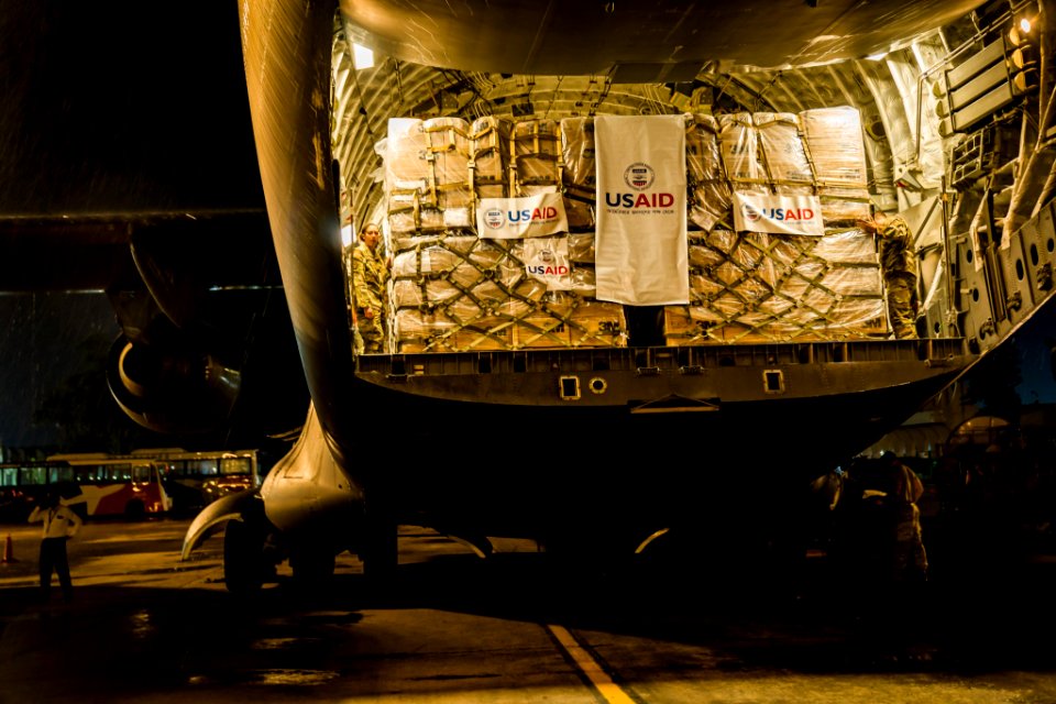 Ambassador Miller Handover Emergency medical supplies to Bangladesh (51237515346)