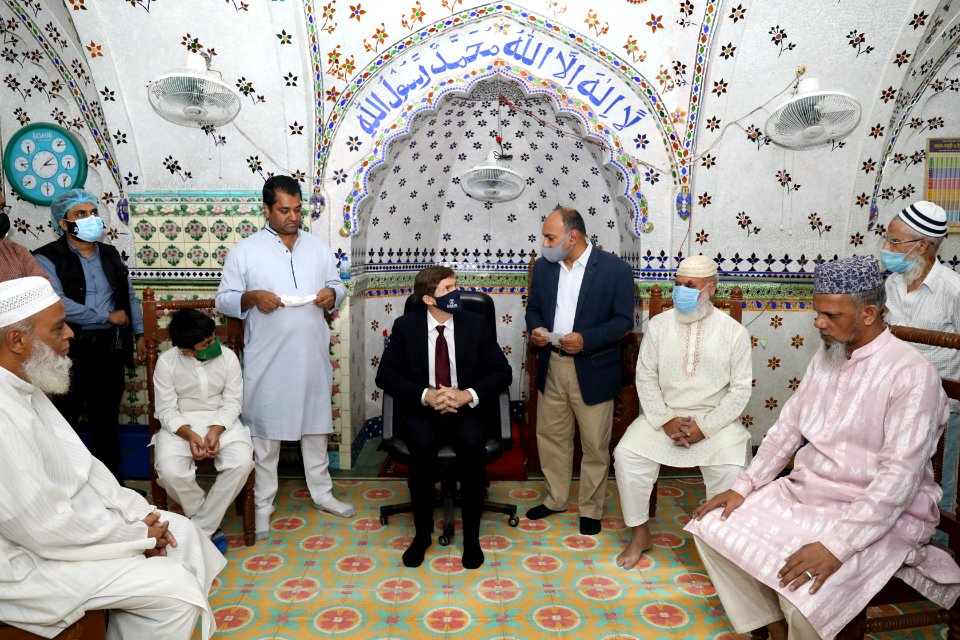 Ambassador Earl Miller visited Temple, Mosque, and Church (51688773120)