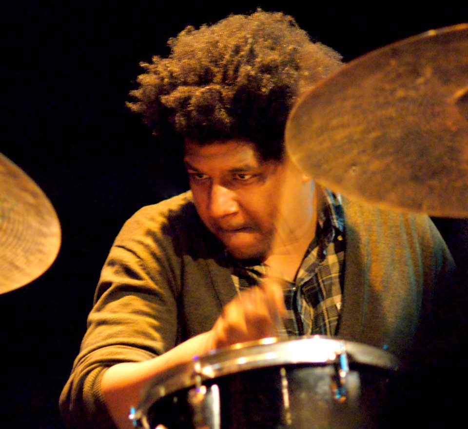 Ambrose Akinmusire Quintet 1 november 2012 BIM Amsterdam - Justin Brown (50962549781)