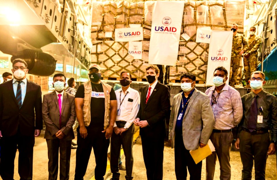 Ambassador Miller Handover Emergency medical supplies to Bangladesh (51238575405)