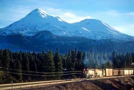 An SP Freight at Andesite Siding, CA With a Glint -- 3 Photos (33257577435)
