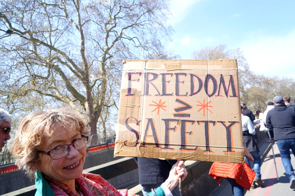 Anti-Lock Down Protest London (51137274233)