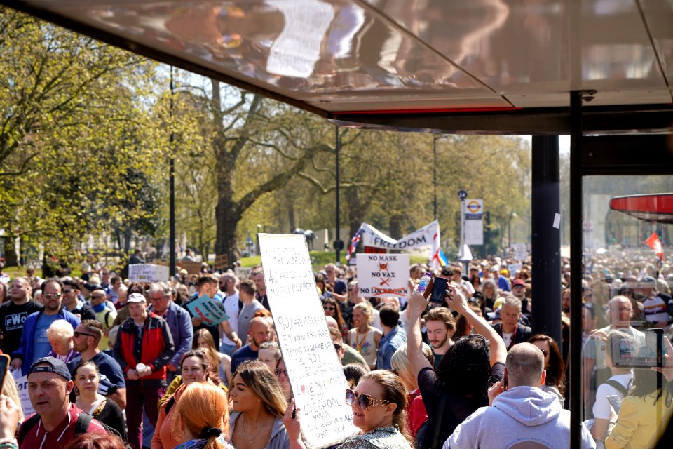 Anti-Lock Down Protest London (51137056671)
