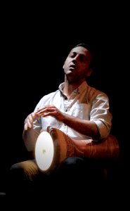 Anouar Brahem Quartet 27 maart 2014 Lantaren Venster, Khaled Yassine (50650284282)