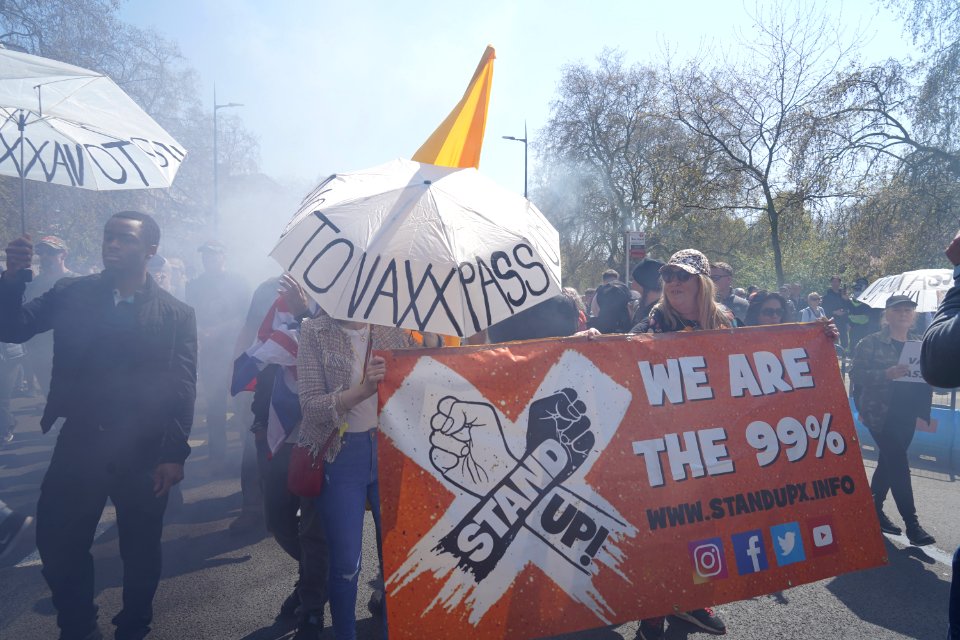 Anti-Lock Down Protest London (51138163600)