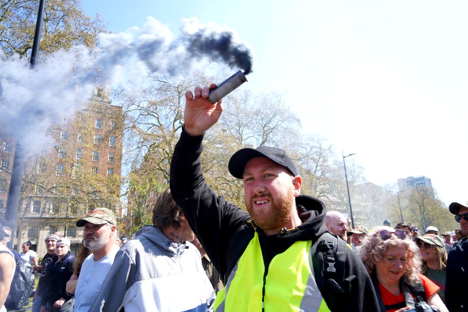 Anti-Lock Down Protest London (51137833789)