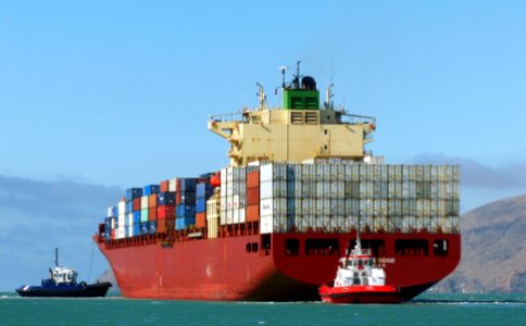 ANTWERP BRIDGE. CONTAINER SHIP (51065452847)