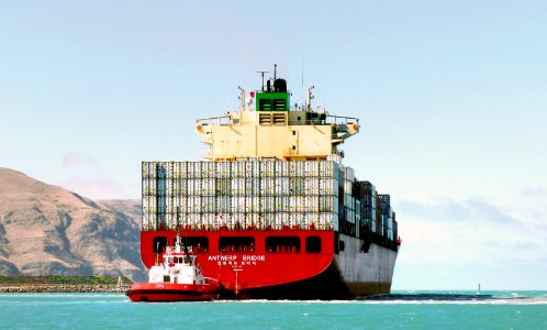 ANTWERP BRIDGE. CONTAINER SHIP (51088595279)