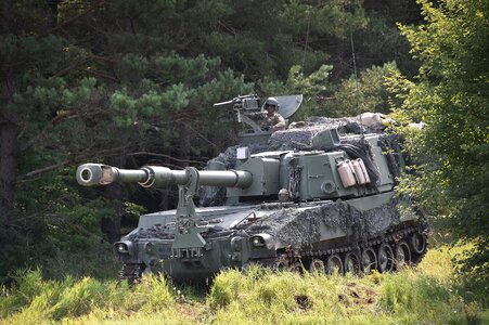 Artillery mobile attack