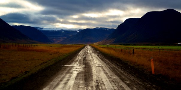 At last a flat straight road, Westfjords, Iceland (48817098692)