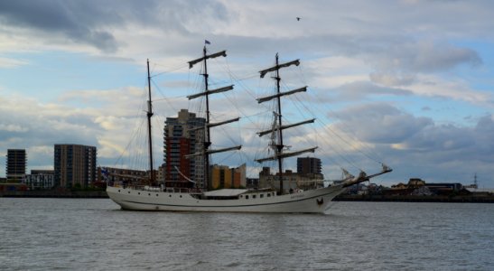 Artemis, Tall Ships Festivals 2017, Woolwich Reach, River Thames, London (33952386701)