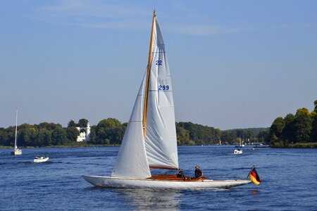 Sail boat summer photo