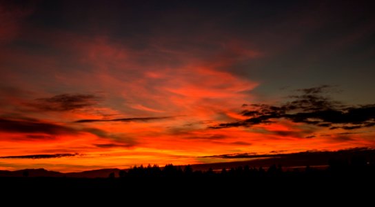 Autumn sunset over the Coastal Range in Oregon - Flickr - Bonnie Moreland (free images)