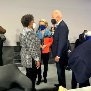 B3W (Build Back Better World) Event jointly hosted by US President Biden and EC President von der Leyen held in the margins of -COP26 (51650662746) photo