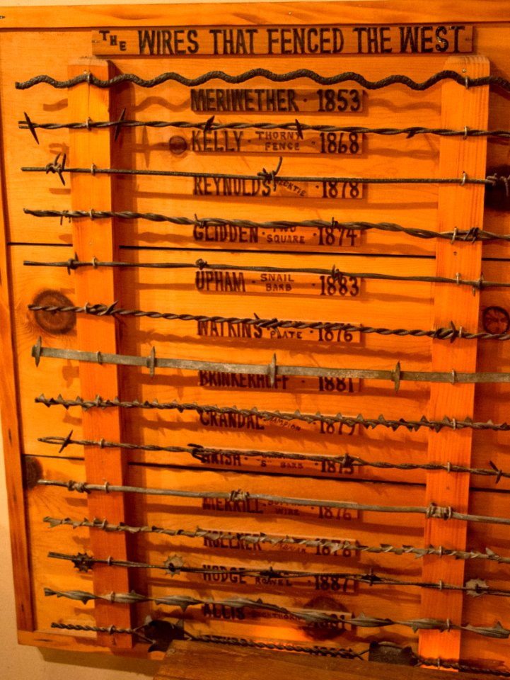 Barbed Wire Display (14414935985)