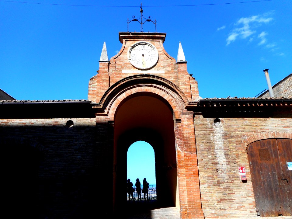 Belvedere with clock by Pietro Augustoni (1741-1815) - Venieri Palace at Recanati Macerata Marche (36230643003)