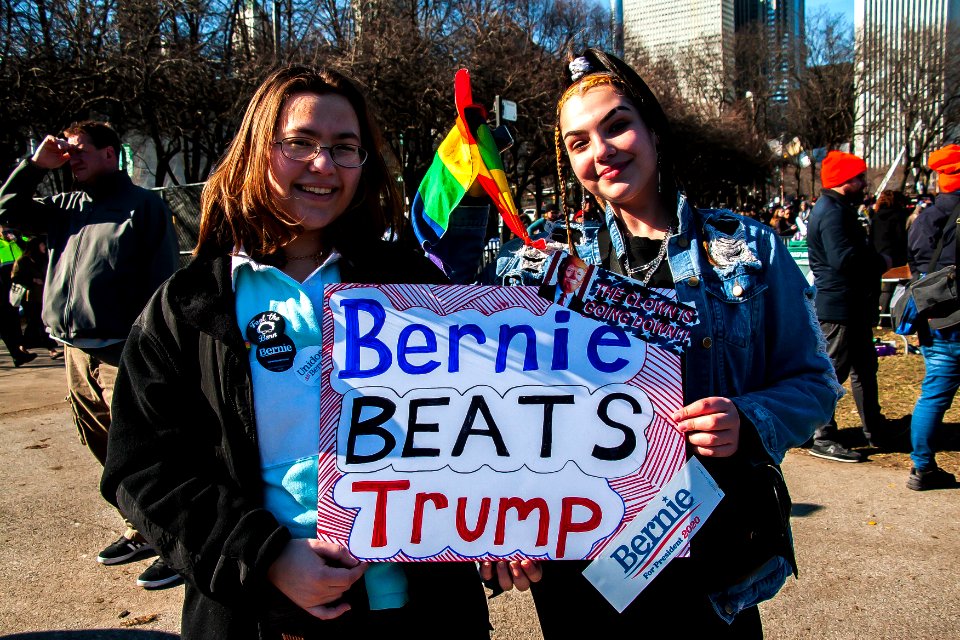 Bernie Chicago Illinois 3-7-20 5666 (49633497126)