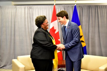 Bilateral meeting on the fringes of the UN General Assembly with Canadian Prime Minister Justin Trudeau. (44896357581) photo