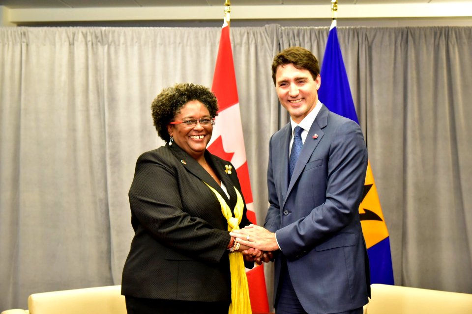 Bilateral meeting on the fringes of the UN General Assembly with Canadian Prime Minister Justin Trudeau. (29959660387)