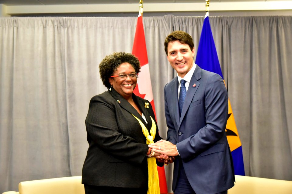 Bilateral meeting on the fringes of the UN General Assembly with Canadian Prime Minister Justin Trudeau. (43983927255)