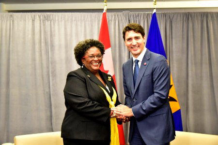 Bilateral meeting on the fringes of the UN General Assembly with Canadian Prime Minister Justin Trudeau. (43983927255)