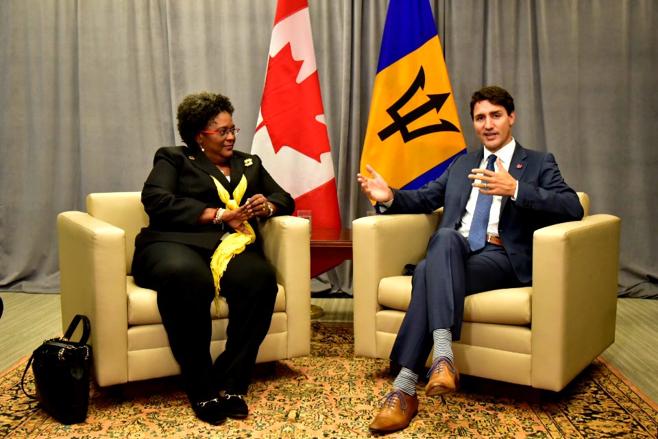 Bilateral meeting on the fringes of the UN General Assembly with Canadian Prime Minister Justin Trudeau. (43983941775)