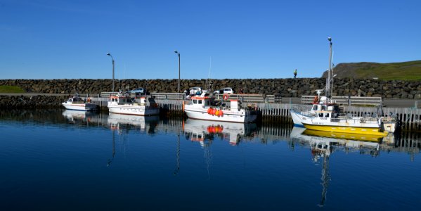Boats in Borgarfjardarhofn Marina. Iceland (36218143516)