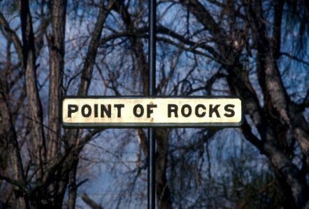 BO Point of Rocks sign in December 1980 R02 (33885518535)