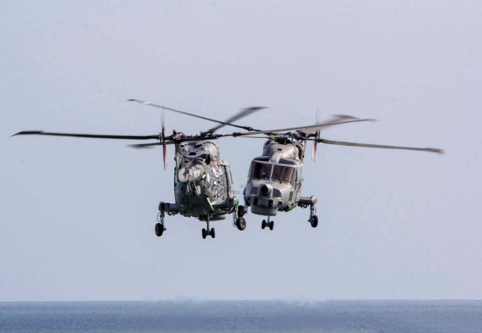 Bournemouth Air Festival 2012 - Westland Lynx HMA8 - Royal Navy - The Black Cats (19906031310)