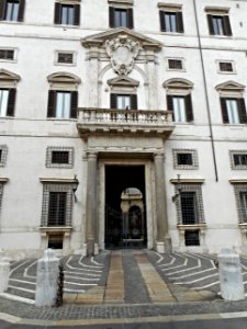 Borghese Palace in Rome (1605-1614) - Architect Flaminio Ponzio on plan perhaps by Vignola (23237038489)