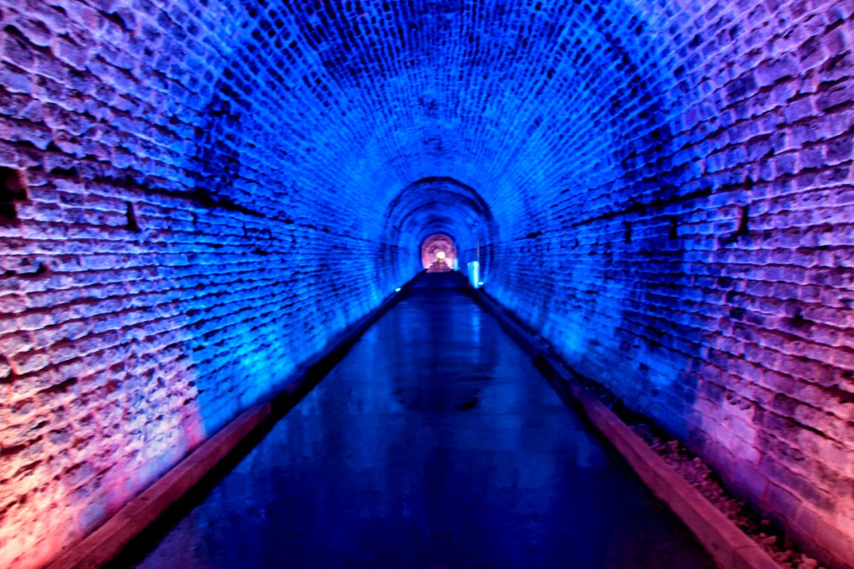Brockville Ontario - Canada - Philips Light Show - 365 days a year - Old Railway Tunnel (51542821423) photo